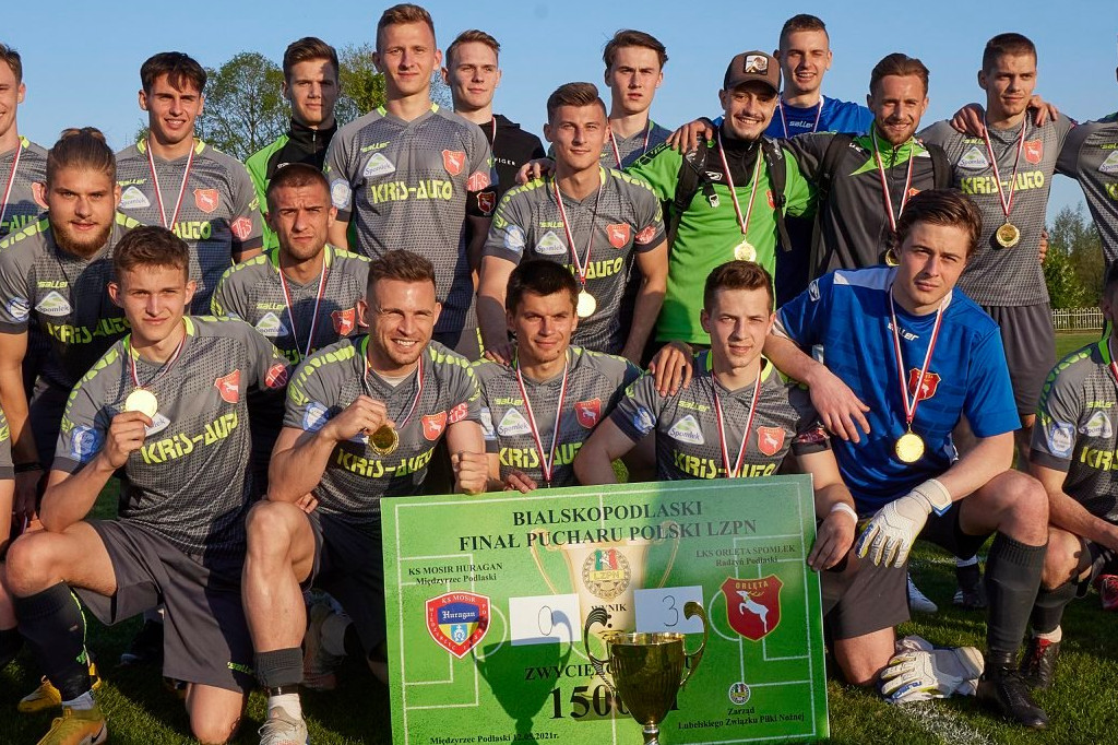 Orlęta Radzyń z pucharem BOZPN