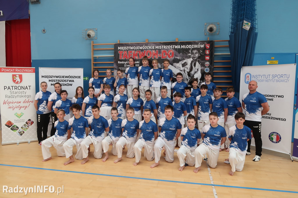 Mistrzostwa młodzików w taekwon-do w Radzyniu