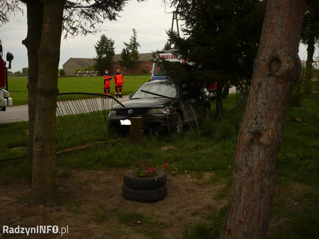 Wypadek w Ostrówkach