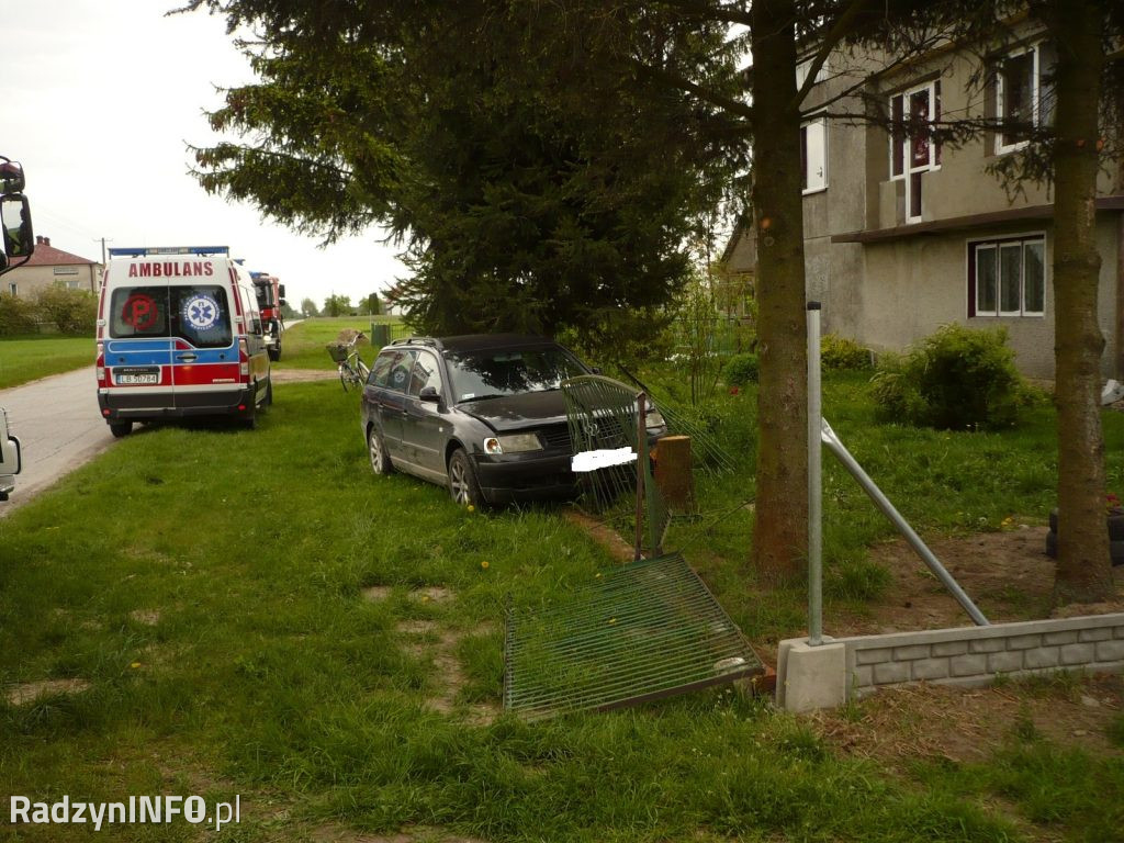 Wypadek w Ostrówkach