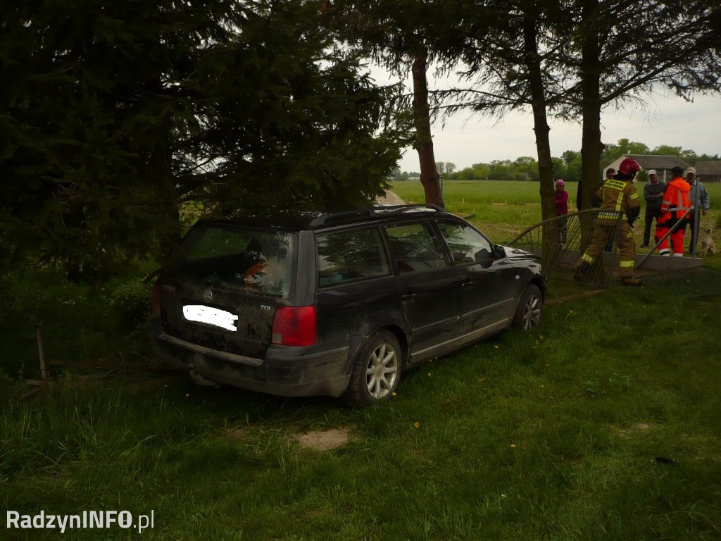 Wypadek w Ostrówkach