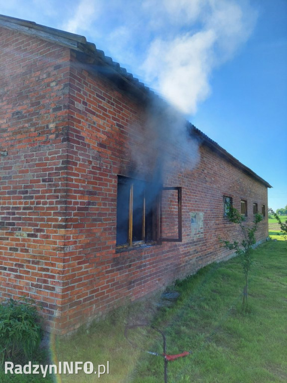 Pożar w Bojanówce
