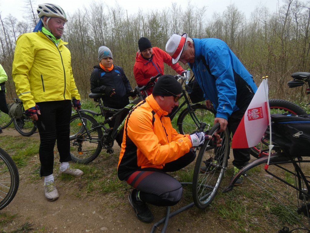 Majowe wycieczki Radzyńskiej Grupy Rowerowej