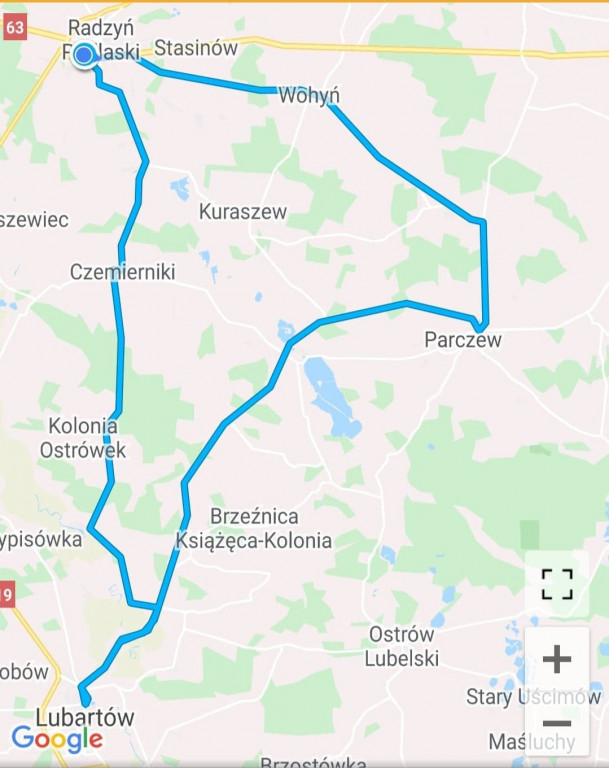 Majowe wycieczki Radzyńskiej Grupy Rowerowej