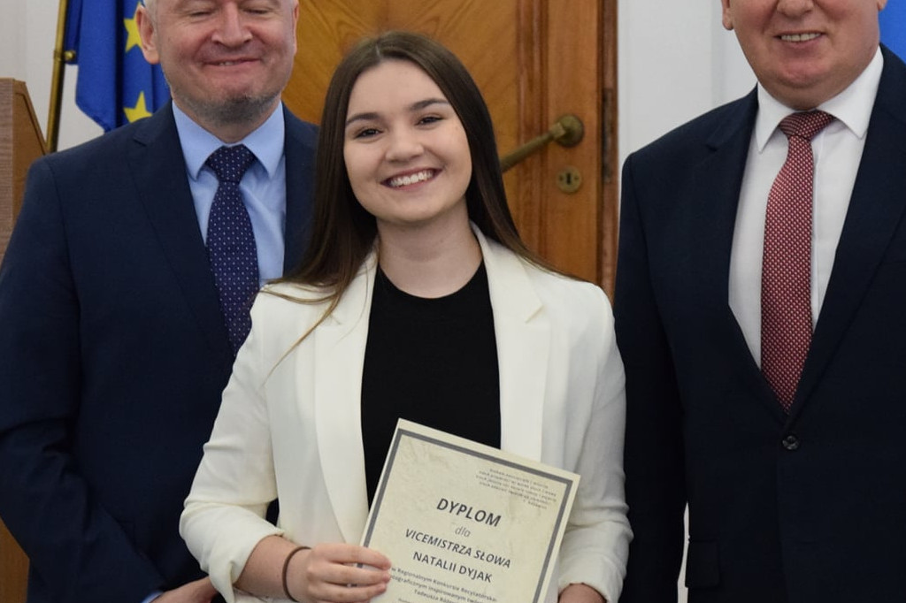 Natalia Dyjak nagrodzona w Zamościu
