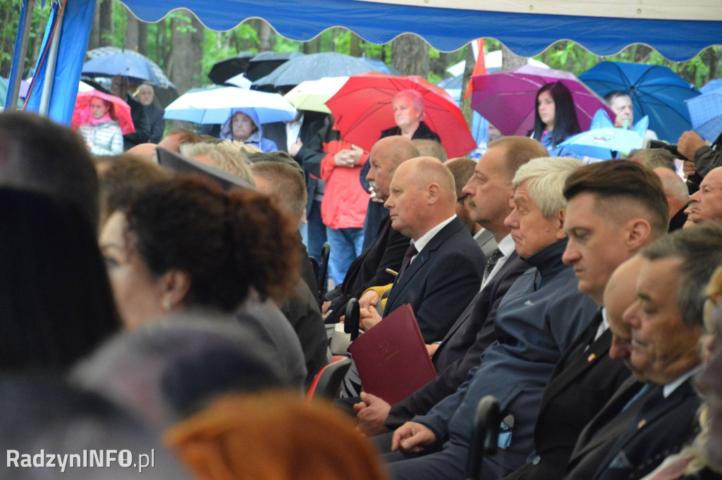Uroczystości w lesie Baran
