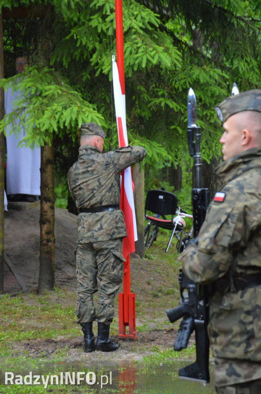 Uroczystości w lesie Baran