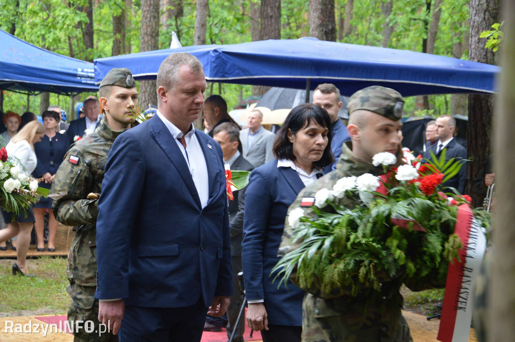Uroczystości w lesie Baran