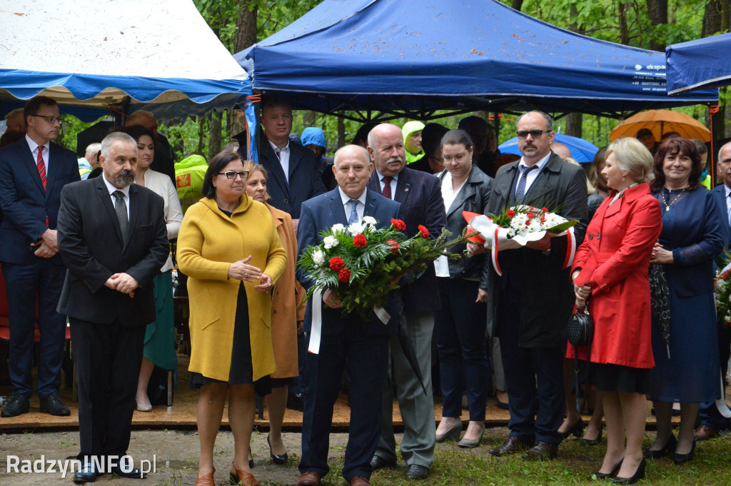Uroczystości w lesie Baran