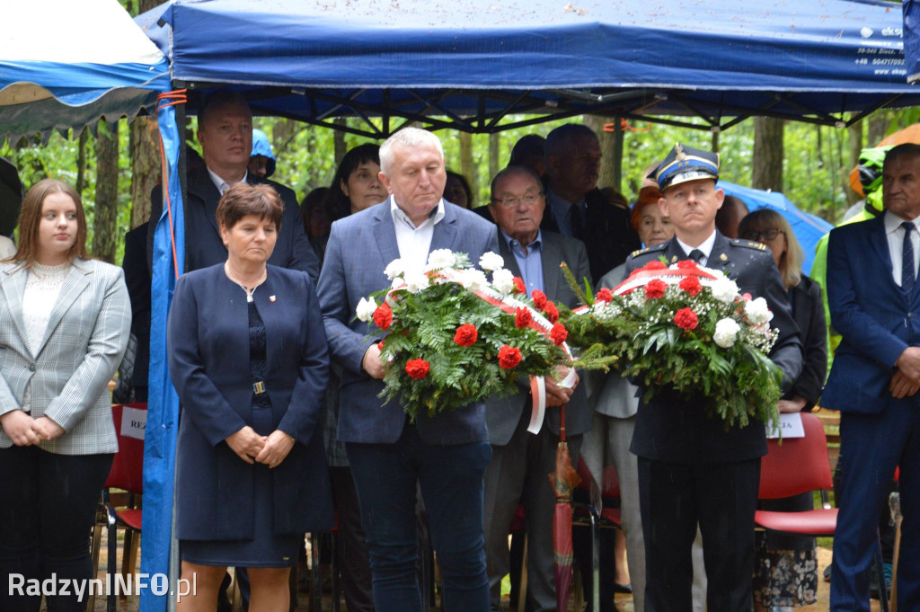 Uroczystości w lesie Baran