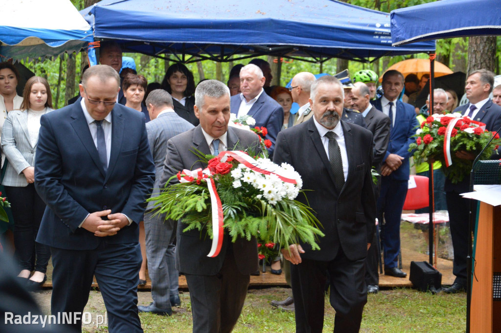 Uroczystości w lesie Baran
