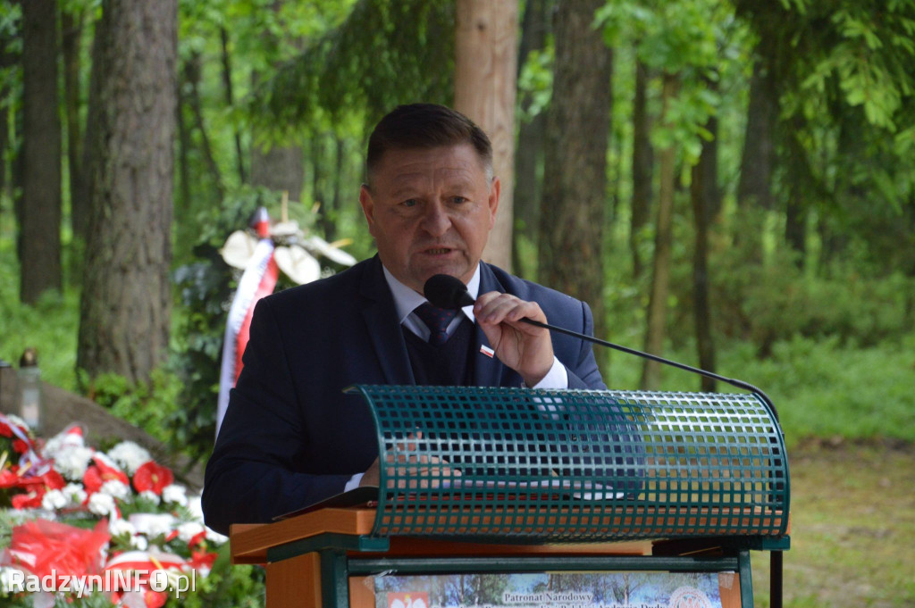 Uroczystości w lesie Baran