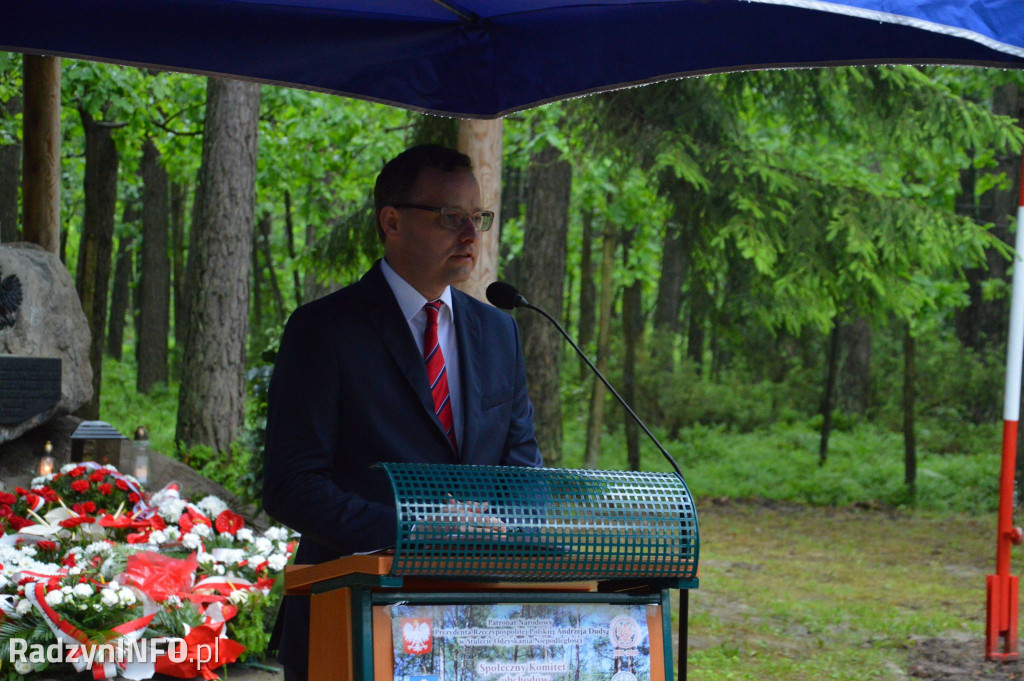 Uroczystości w lesie Baran
