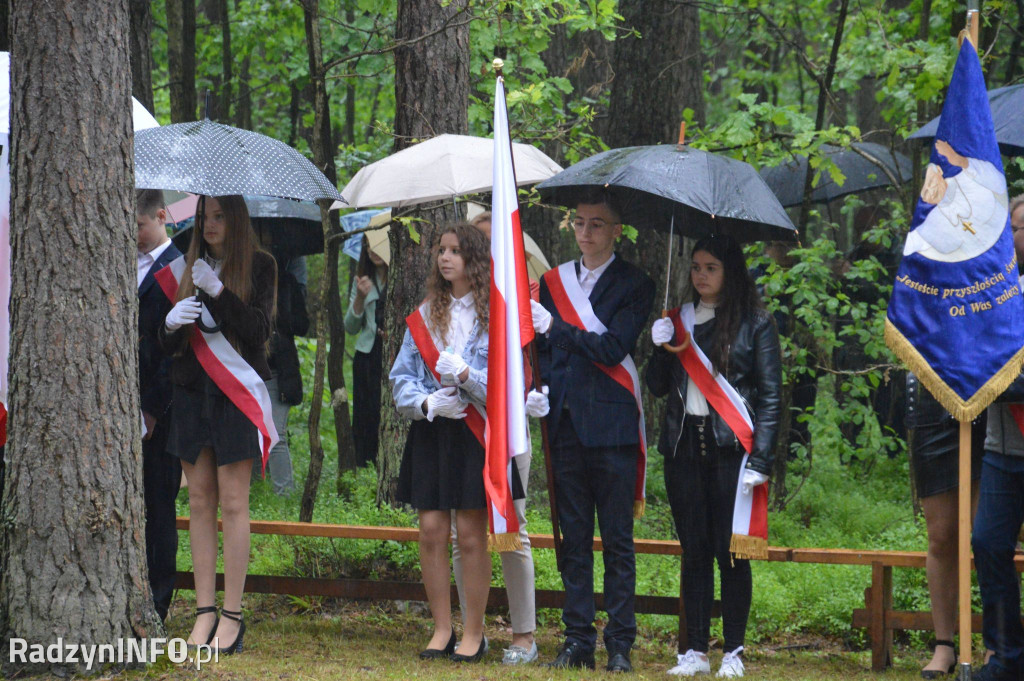 Uroczystości w lesie Baran