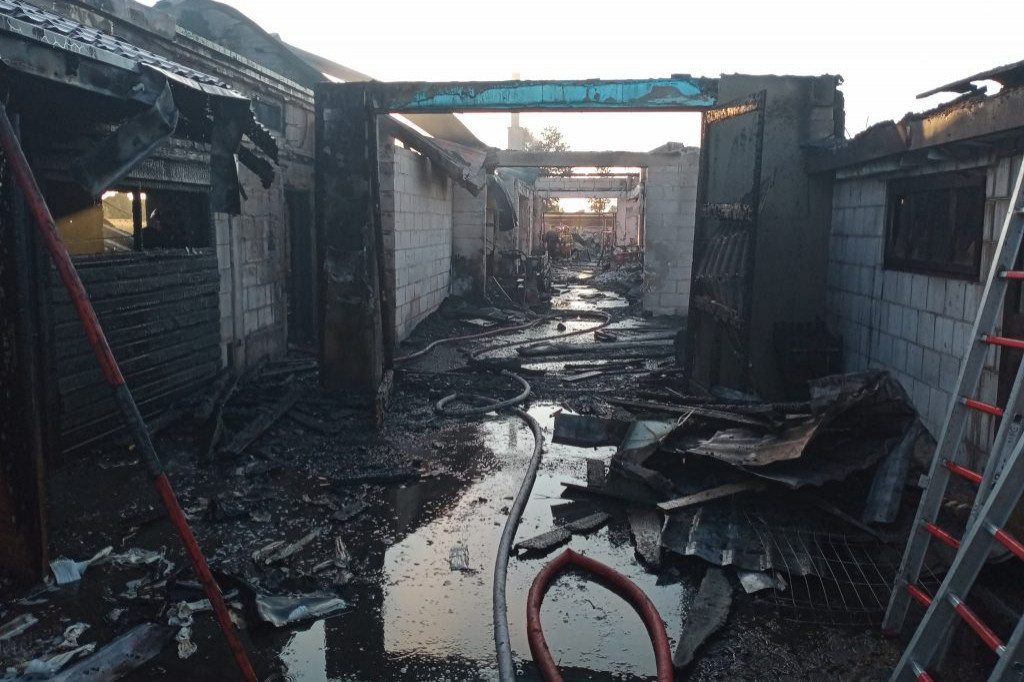 Pożar w Brzozowicy Małej