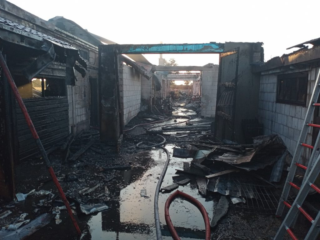 Pożar w Brzozowicy Małej