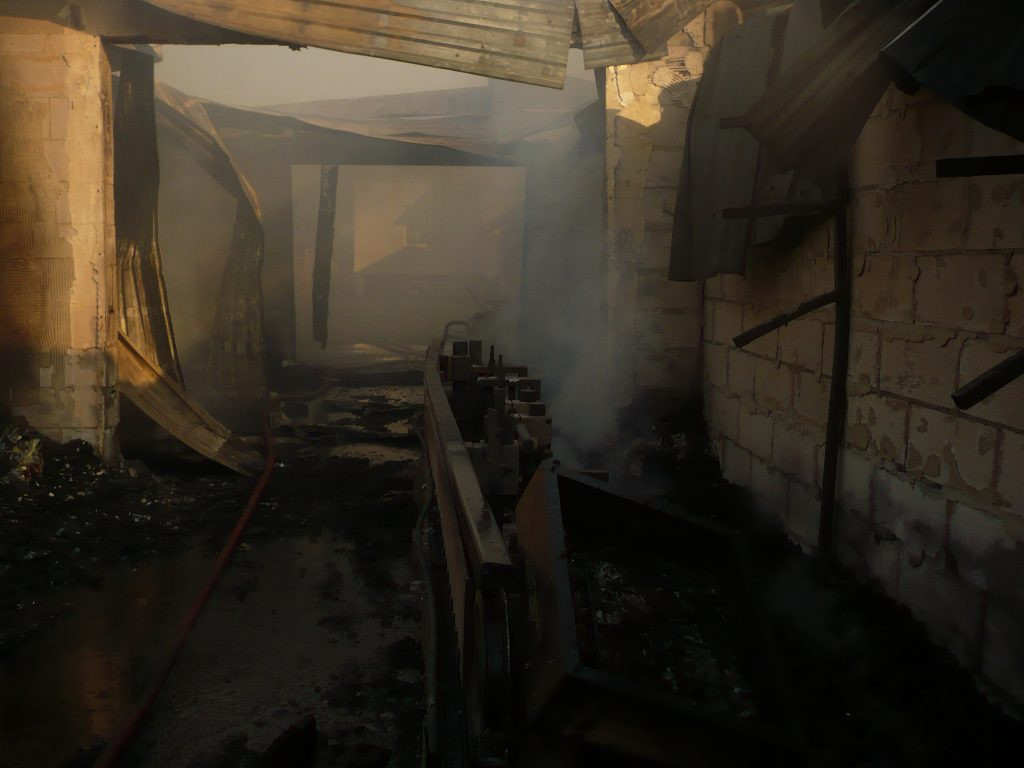 Pożar w Brzozowicy Małej