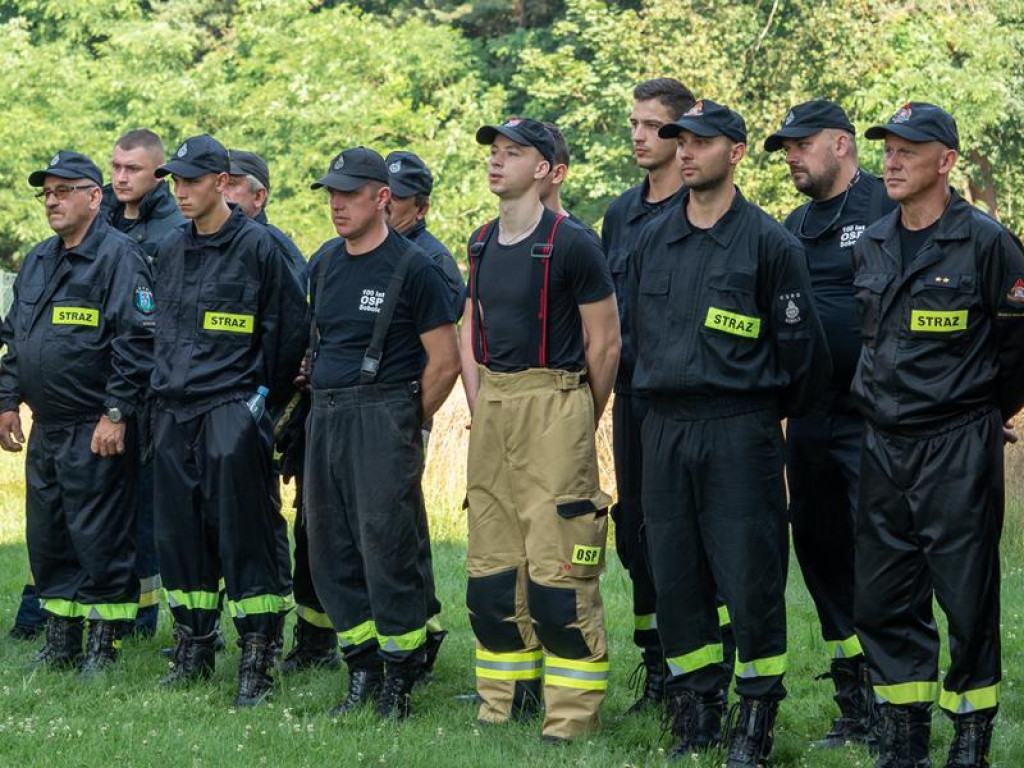 Ćwiczenia strażaków