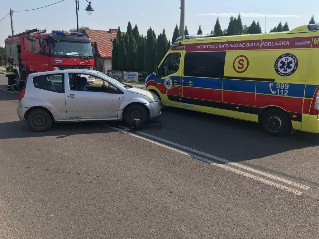 Wypadek na ul. Międzyrzeckiej