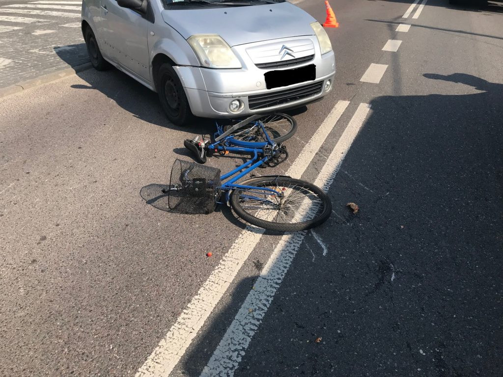 Wypadek na ul. Międzyrzeckiej