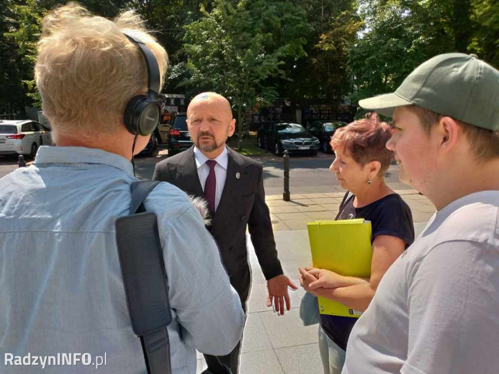 Protest Marii Jolanty Kosidło w Warszawie