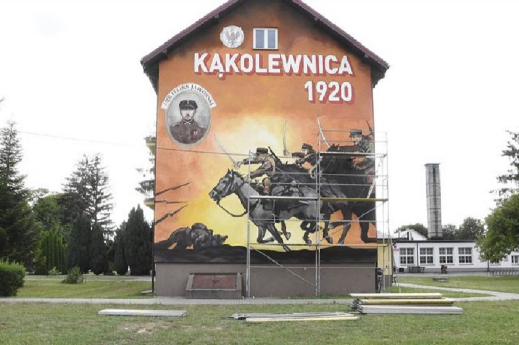 Murale historyczne w Kąkolewnicy