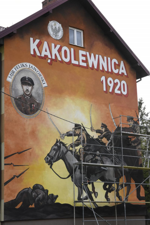 Murale historyczne w Kąkolewnicy
