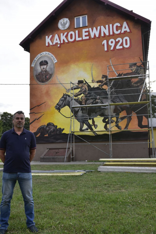 Murale historyczne w Kąkolewnicy