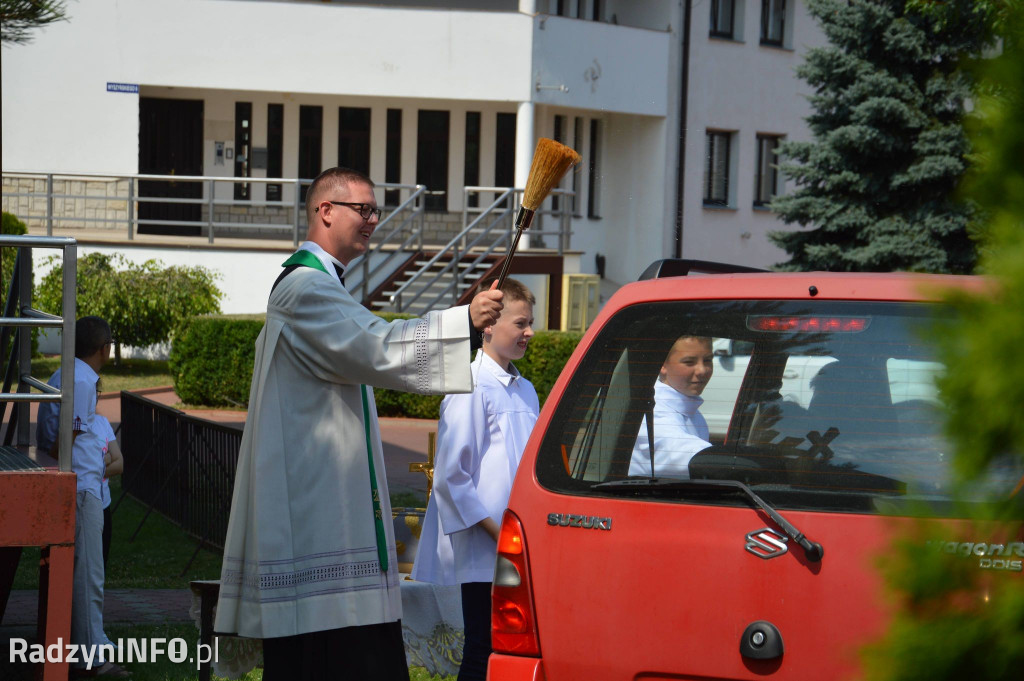 Święcenie pojazdów w radzyńskich parafiach