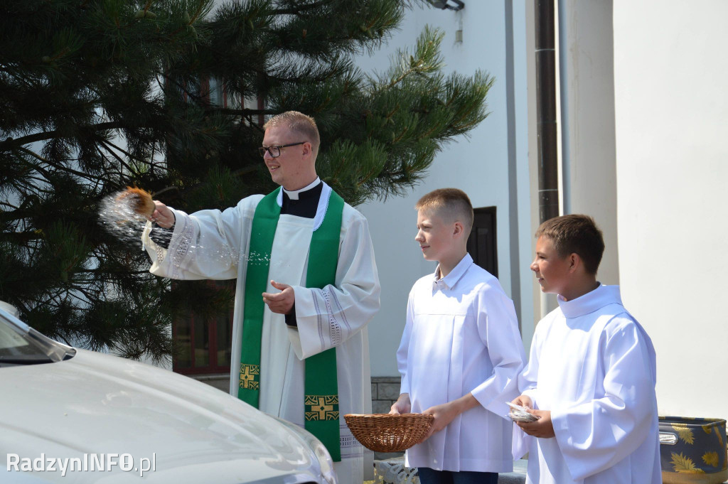 Święcenie pojazdów w radzyńskich parafiach