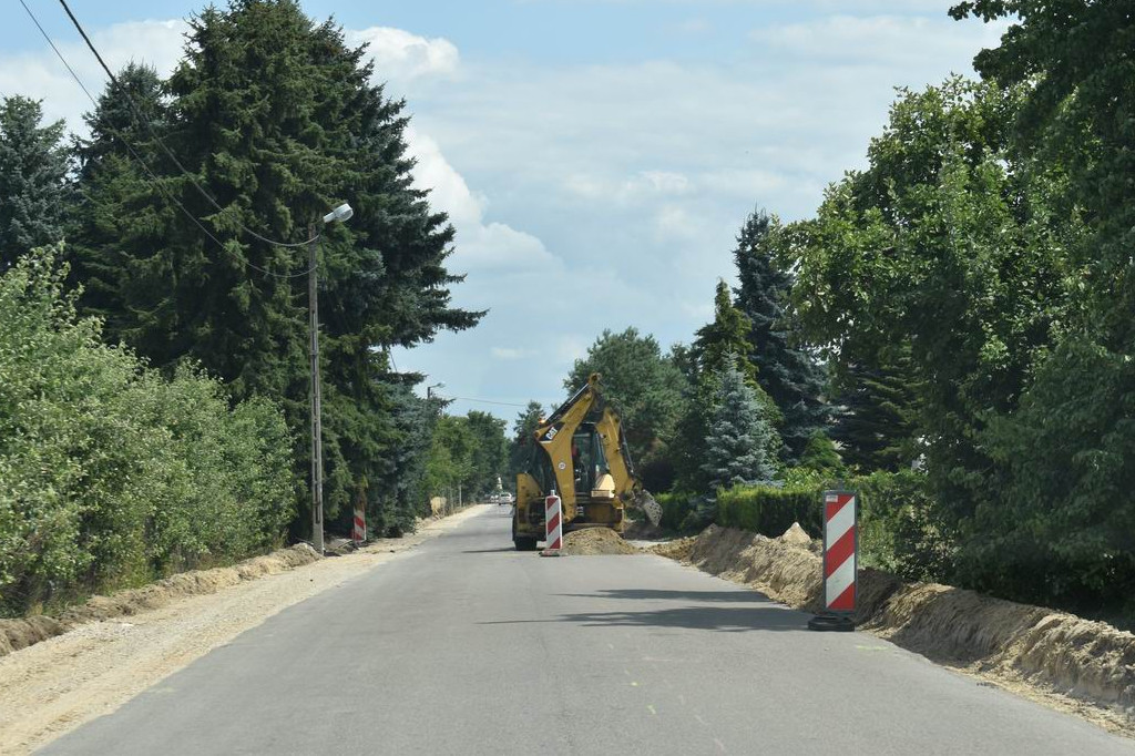 Przebudowa drogi Marynin-Wohyń