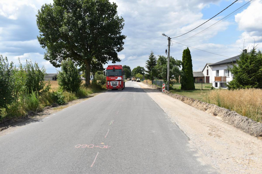 Przebudowa drogi Marynin-Wohyń