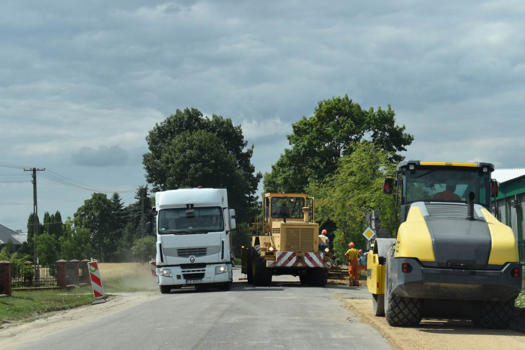 Przebudowa drogi Marynin-Wohyń