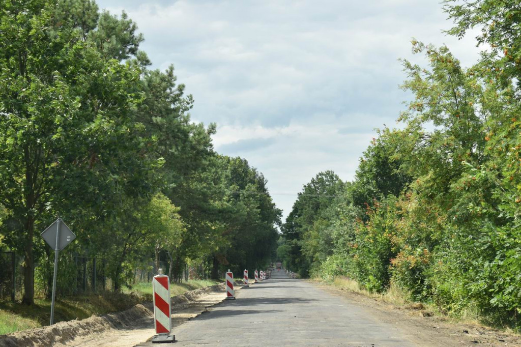 Przebudowa drogi Marynin-Wohyń