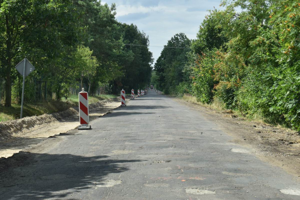 Przebudowa drogi Marynin-Wohyń