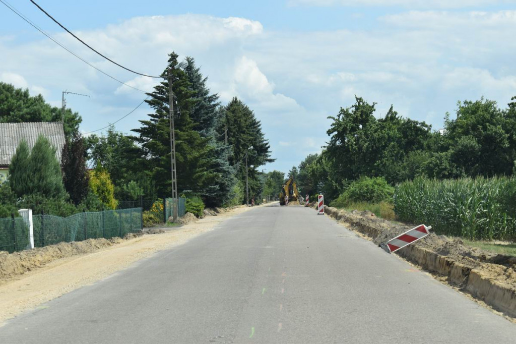 Przebudowa drogi Marynin-Wohyń