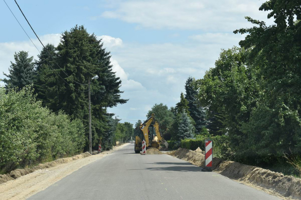 Przebudowa drogi Marynin-Wohyń