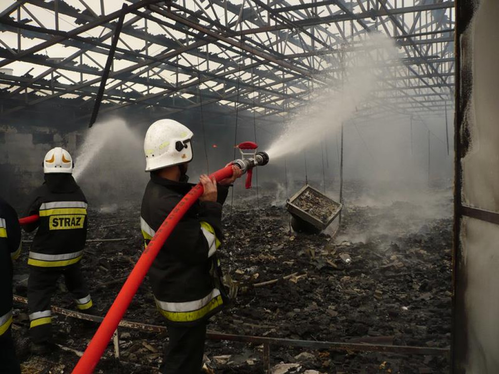 Akcja radzyńskich strażaków w powiecie łukowskim