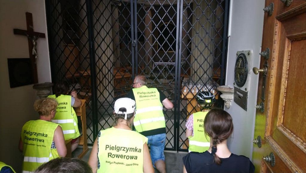 Rowerowa pielgrzymka na Jasną Górę