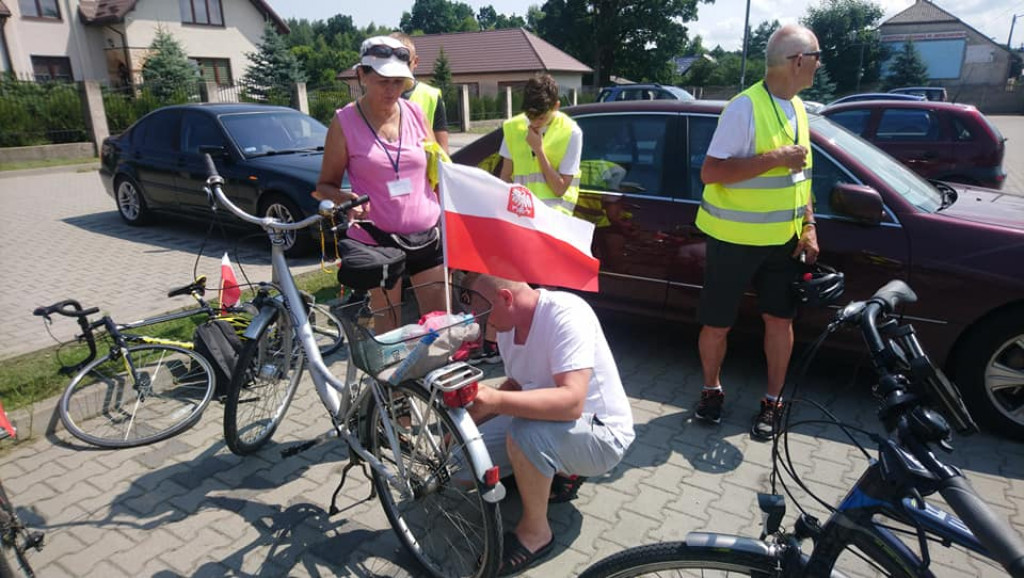 Rowerowa pielgrzymka na Jasną Górę