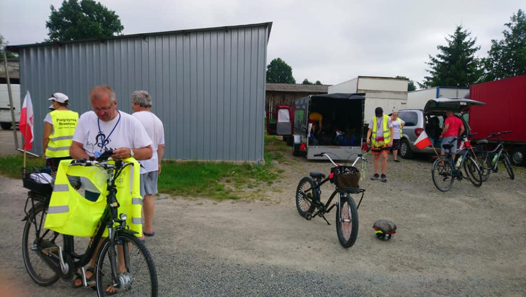 Rowerowa pielgrzymka na Jasną Górę