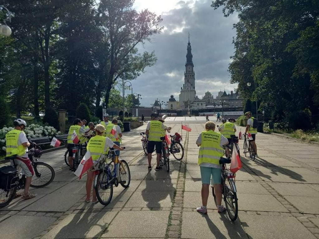 Rowerowa pielgrzymka na Jasną Górę