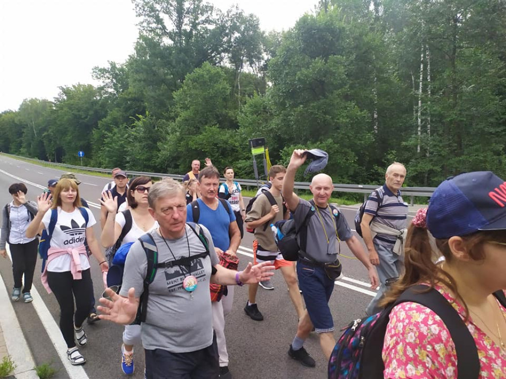 Piesza pielgrzymka na Jasną Górę - dzień 1. i 2.