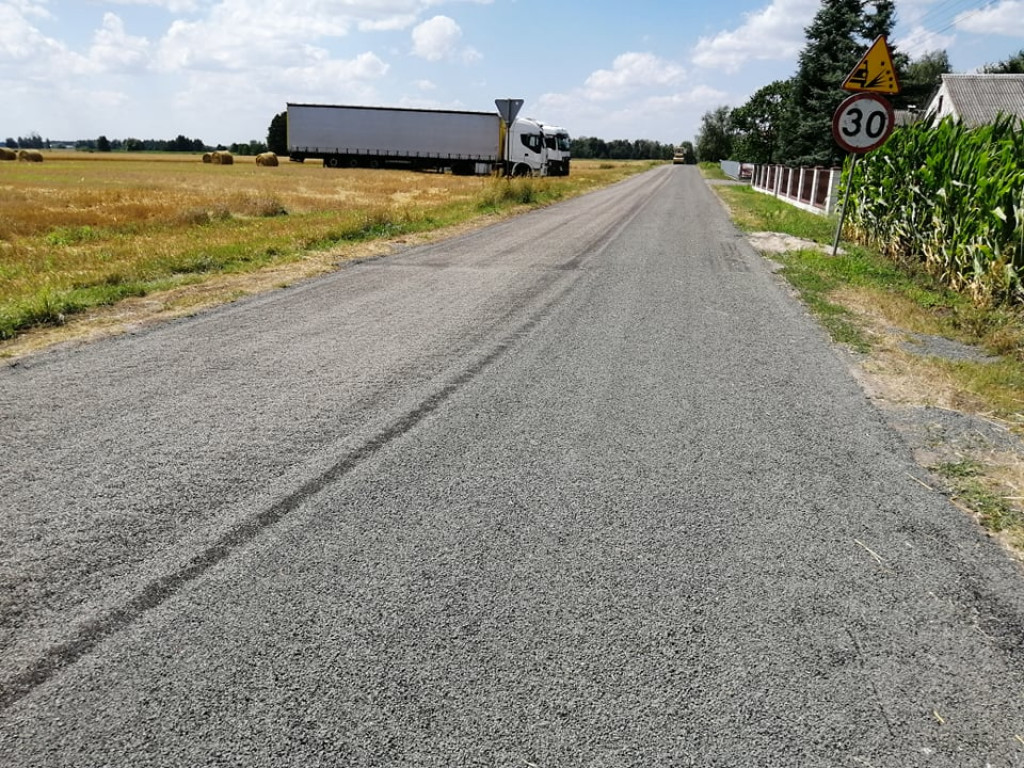 Remonty dróg w gminie Wohyń