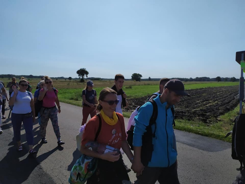 Piesza pielgrzymka na Jasną Górę - dzień piąty