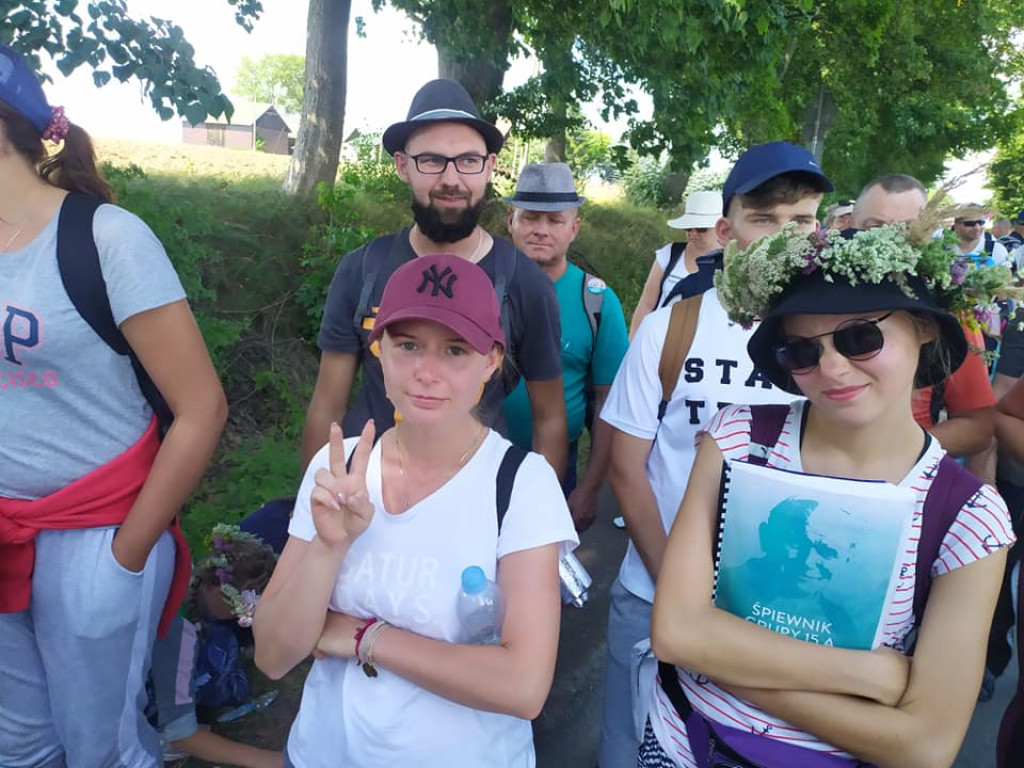 Piesza pielgrzymka na Jasną Górę - dzień piąty