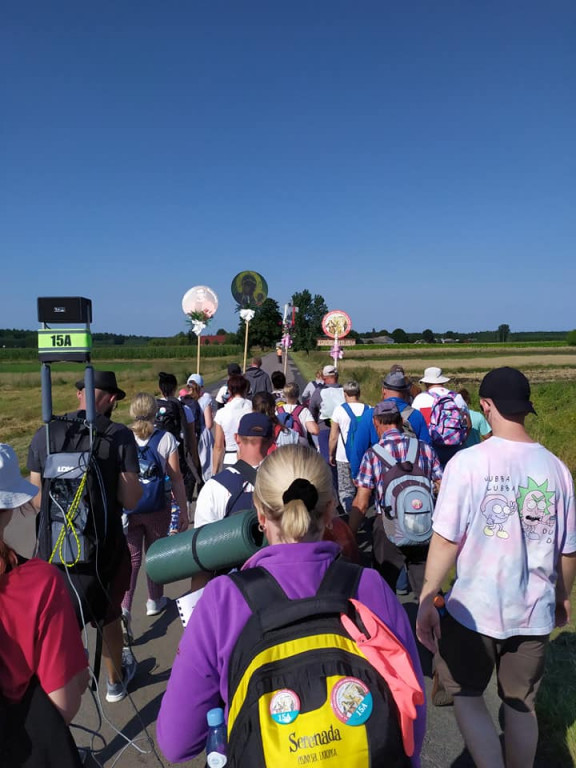 Piesza pielgrzymka na Jasną Górę - dzień piąty