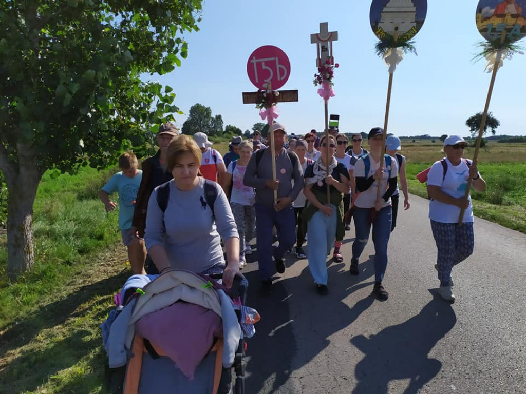 Piesza pielgrzymka na Jasną Górę - dzień piąty
