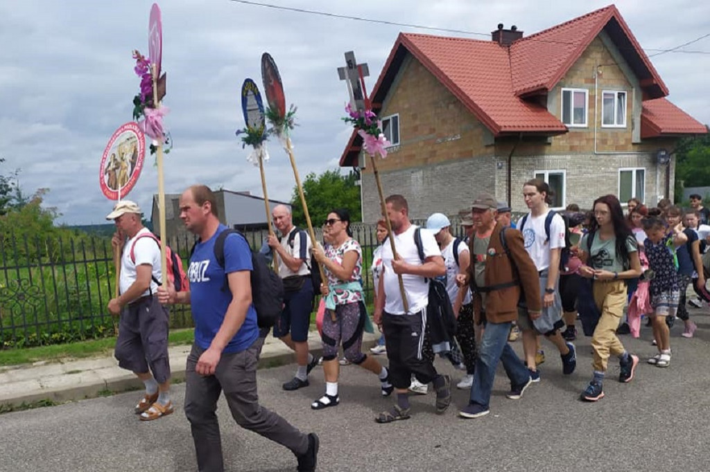 Piesza pielgrzymka na Jasną Górę - dzień szósty