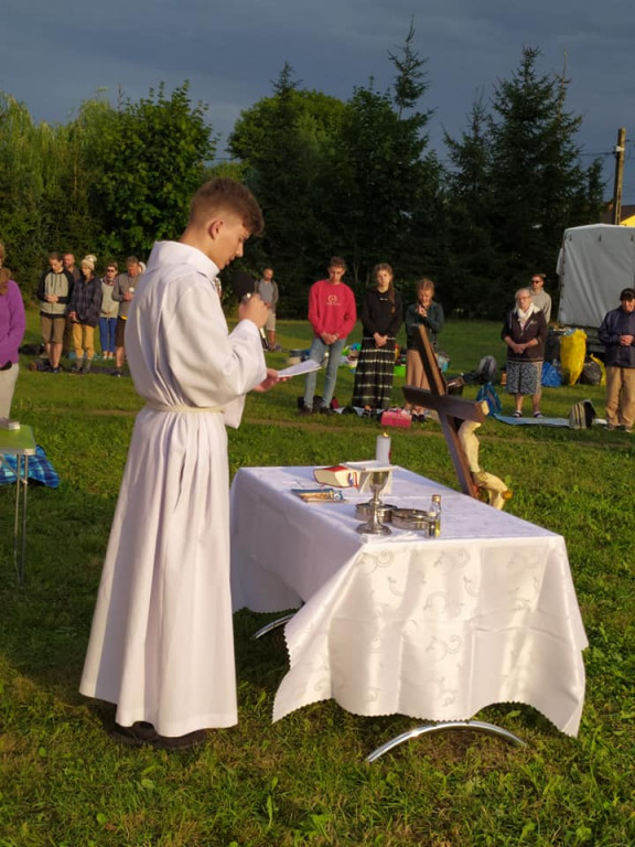 Piesza pielgrzymka na Jasną Górę - dzień szósty